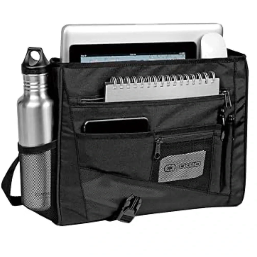 OGIO BLACK VAULT MESSENGER LAPTOP SHOULDER BAG **NWT**